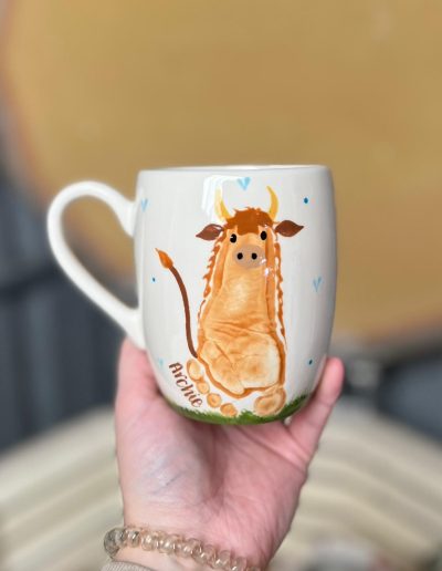 Baby Foot Print Mug