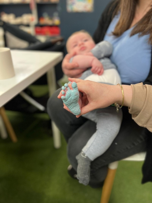 Baby Hand and Footprints